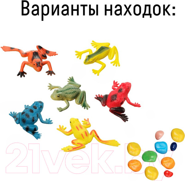 Изображение товара Набор для опытов Bumbaram Набор для проведения раскопок. Лягушки / dig-109