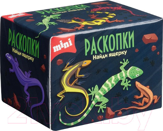 Изображение товара Набор для опытов Раскопки Набор для проведения раскопок. Ящерки / dig-112