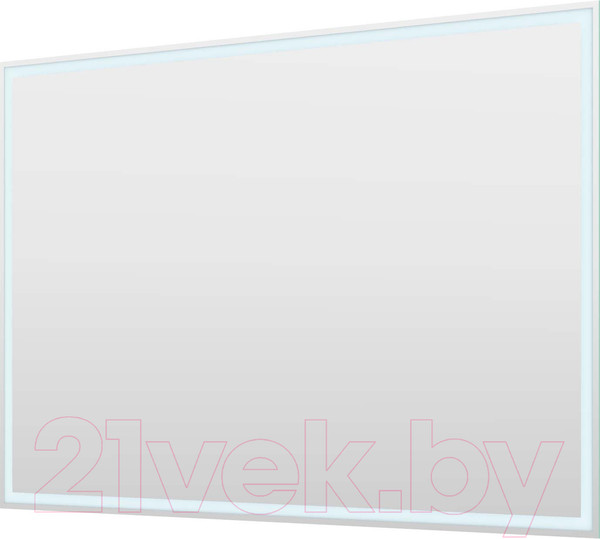 Изображение товара Зеркало Пекам Greta 120x80 / greta-120x80dcl (с подсветкой, сенсором на взмах руки и часами)