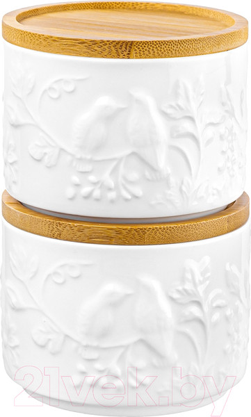 Изображение товара Емкость для хранения Elan Gallery Птички на ветке / 540315