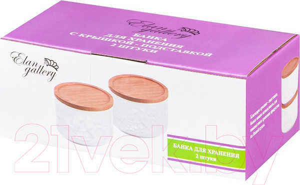 Изображение товара Емкость для хранения Elan Gallery Птички на ветке / 540315