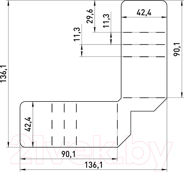 Изображение товара Крепление для подвесного светильника ЭРА SPL-FIX4 / Б0055407