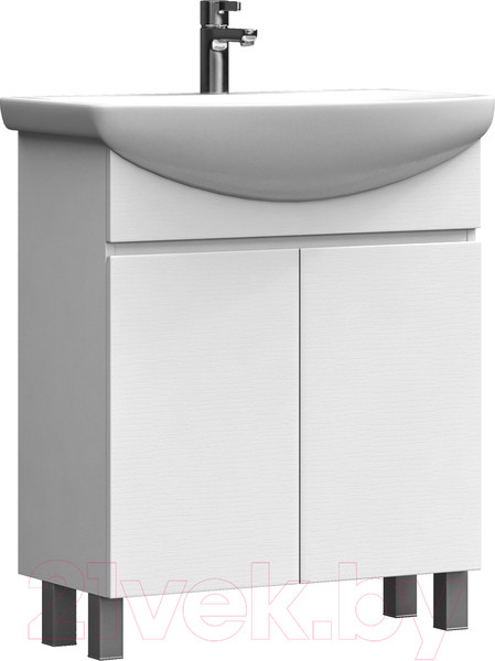 Изображение товара Тумба под умывальник Vigo Wing 700-2-0 (белый)