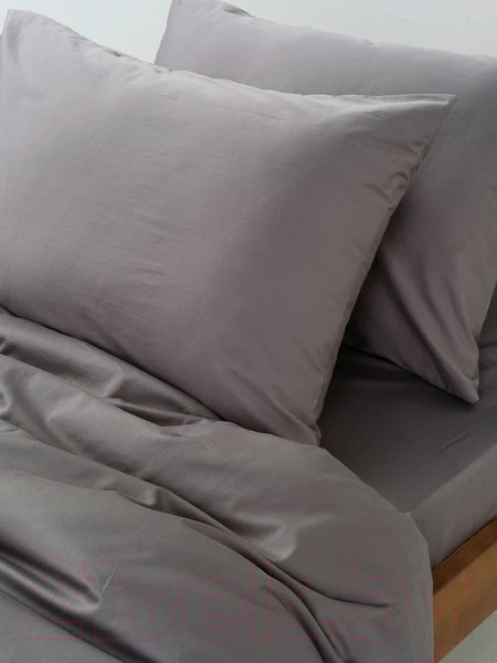 Изображение товара Комплект постельного белья GoodNight Сатин Делюкс 1.5 / 401427 (тауп)