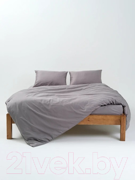 Изображение товара Комплект постельного белья GoodNight Сатин Делюкс 1.5 / 401427 (тауп)