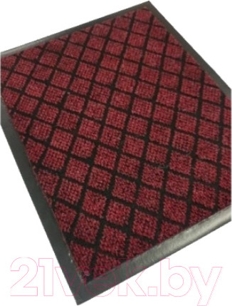 Изображение товара Коврик грязезащитный Kovroff Галант ребристый 90x150 / 51005 (красный)