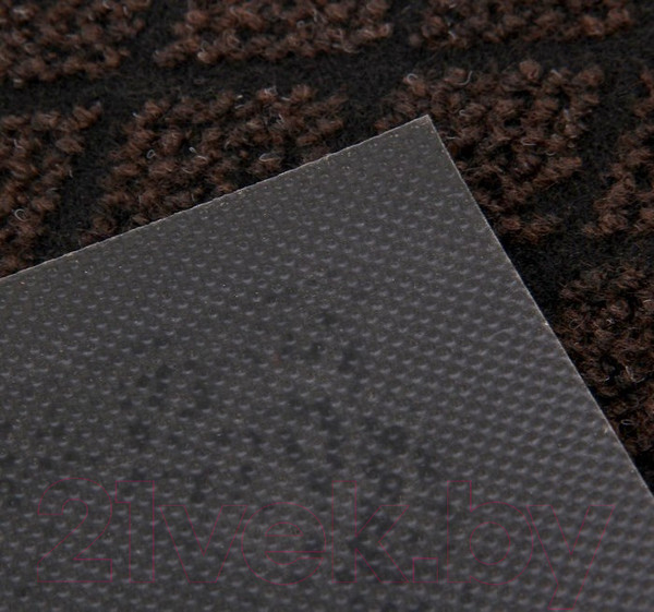 Изображение товара Коврик грязезащитный Kovroff Галант ребристый 80x120 / 50903 (коричневый)