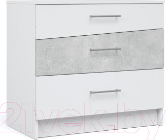 Изображение товара Комплект мебели для спальни Империал Антария (белый жемчуг/ателье)