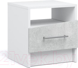 Изображение товара Комплект мебели для спальни Империал Антария (белый жемчуг/ателье)