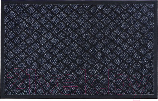 Изображение товара Коврик грязезащитный Kovroff Галант ребристый 80x120 / 50902 (серый)