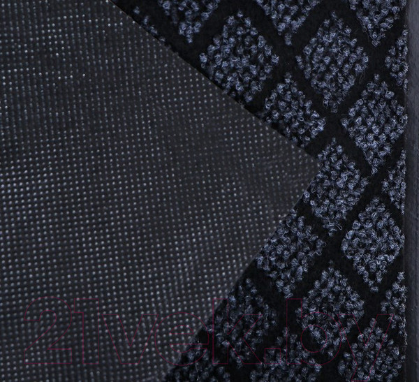 Изображение товара Коврик грязезащитный Kovroff Галант ребристый 80x120 / 50902 (серый)