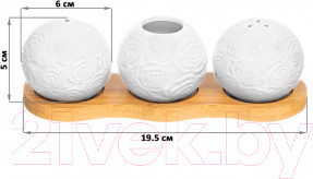 Изображение товара Держатель для зубочисток Elan Gallery Розы / 540429