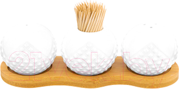 Изображение товара Держатель для зубочисток Elan Gallery Ромбики / 540495