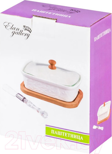 Изображение товара Паштетница Elan Gallery Птички на ветке / 540326