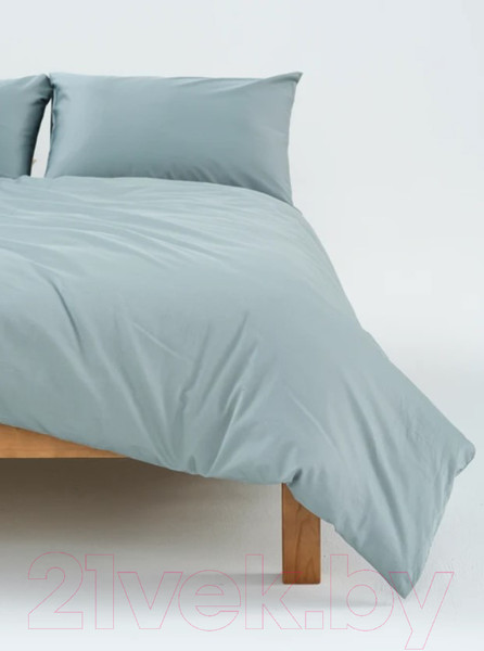 Изображение товара Комплект постельного белья GoodNight Сатин Делюкс Дуэт / 396394 (50x70, вода)