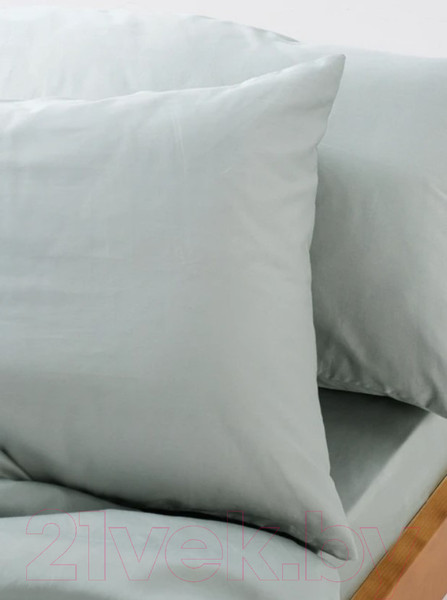 Изображение товара Комплект постельного белья GoodNight Сатин Делюкс Дуэт / 341730 (50x70, жемчужный)