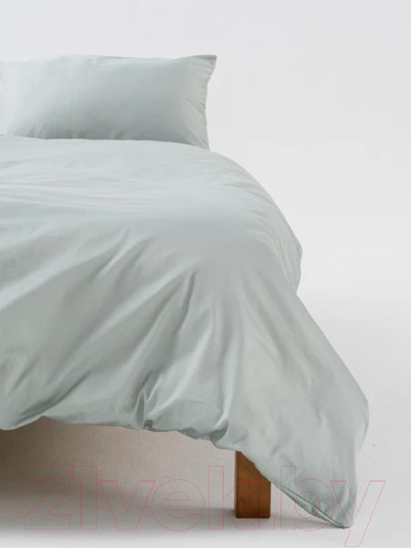 Изображение товара Комплект постельного белья GoodNight Сатин Делюкс Дуэт / 341730 (50x70, жемчужный)