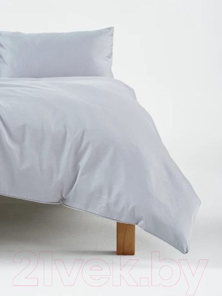 Изображение товара Комплект постельного белья GoodNight Сатин Делюкс Дуэт / 266586 (50x70, серый)