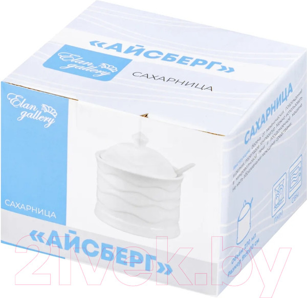 Изображение товара Сахарница Elan Gallery Айсберг волны / 540384