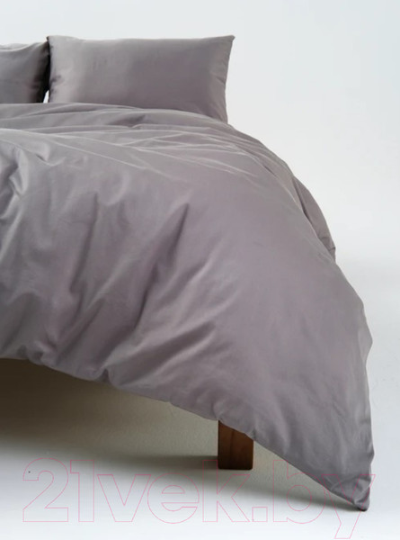 Изображение товара Комплект постельного белья GoodNight Сатин Делюкс Дуэт / 401433 (50x70, тауп)