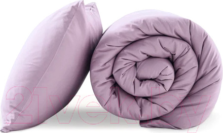 Изображение товара Комплект постельного белья GoodNight Сатин Делюкс Евро / 330928 (50x70, пыльная роза)