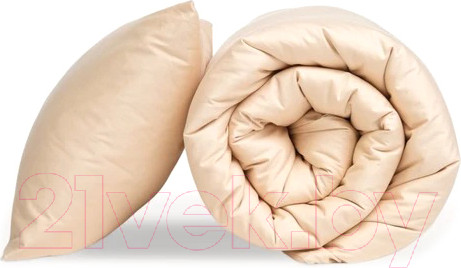 Изображение товара Комплект постельного белья GoodNight Сатин Делюкс 1.5 / 341732 (бежевый)