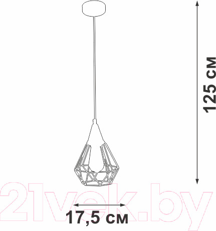 Изображение товара Люстра Vitaluce V4728-1/1S