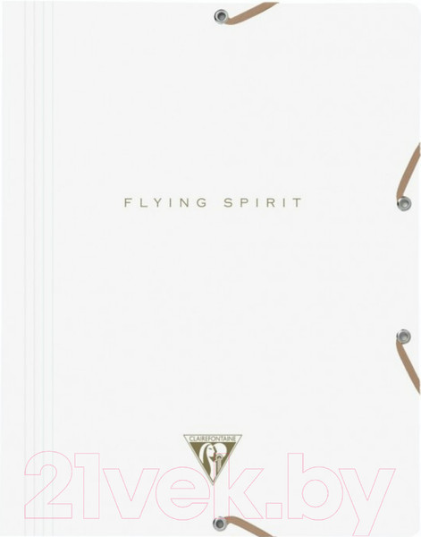 Изображение товара Папка для бумаг Clairefontaine Flying Spirit / 104514C (белый)