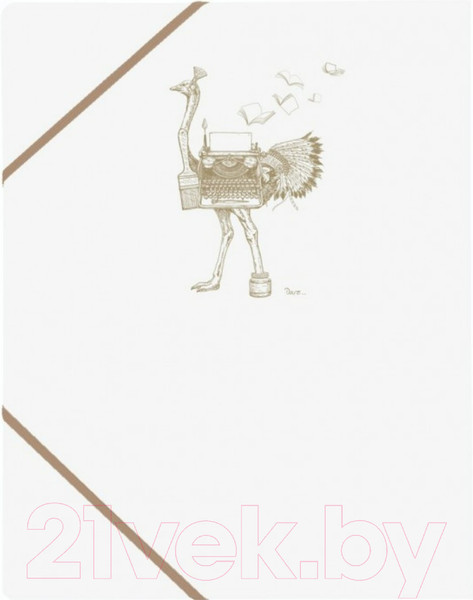 Изображение товара Папка для бумаг Clairefontaine Flying Spirit / 104514C (белый)