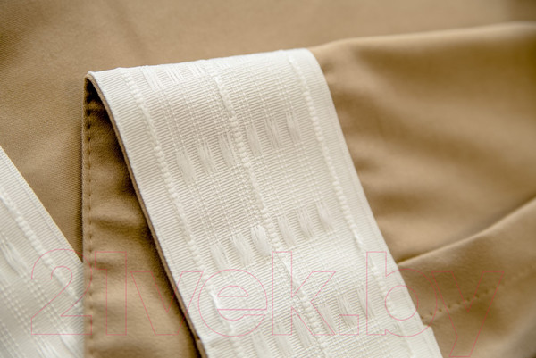 Изображение товара Комплект штор Decoretto Нубук песок пустыни НПП-K6 (125x250, песочный)