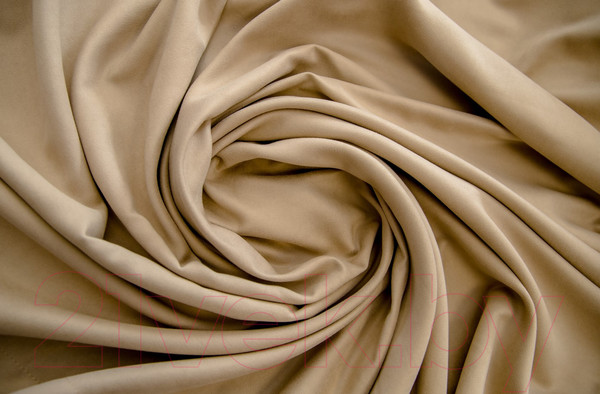 Изображение товара Комплект штор Decoretto Нубук песок пустыни НПП-K6 (125x250, песочный)