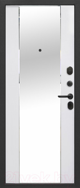 Изображение товара Входная дверь Гарда Флорида Зеркало фацет (86x205, правая)