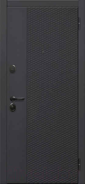 Изображение товара Входная дверь Гарда Флорида Зеркало фацет (86x205, правая)