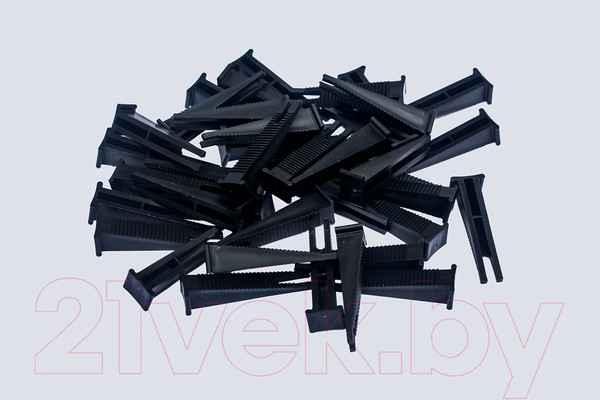 Изображение товара Система выравнивания плитки Laparet Клин 1.5мм + Клипса (50шт+50шт)