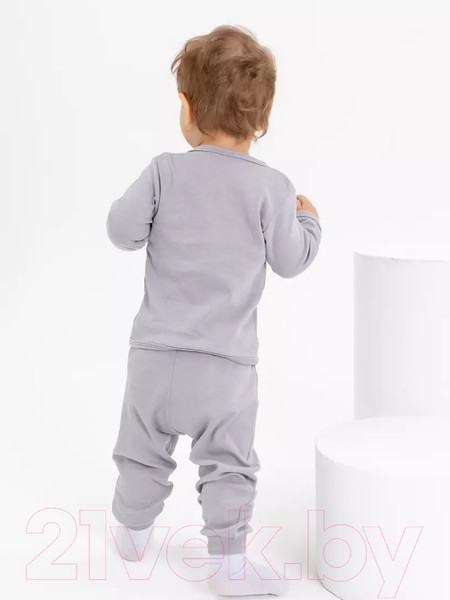 Изображение товара Распашонка Rant Hugs And Kisses / 5372-74 (Arctic Grey, р.74)