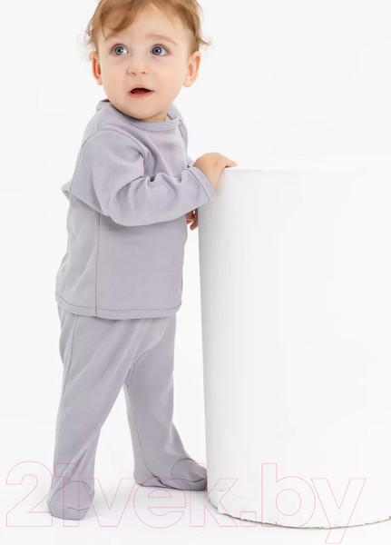 Изображение товара Распашонка Rant Hugs And Kisses / 5372-74 (Arctic Grey, р.74)