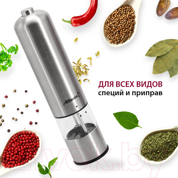 Изображение товара Мельница для специй Atlanta ATH-4612 (серый)