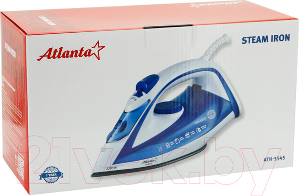 Изображение товара Утюг Atlanta ATH-5545 (синий)