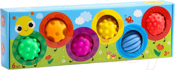 Изображение товара Развивающий игровой набор Крошка Я Мячики Гусеница / 6579811