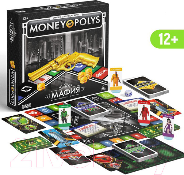 Изображение товара Настольная игра Лас Играс Money Polys Мафия / 2586839