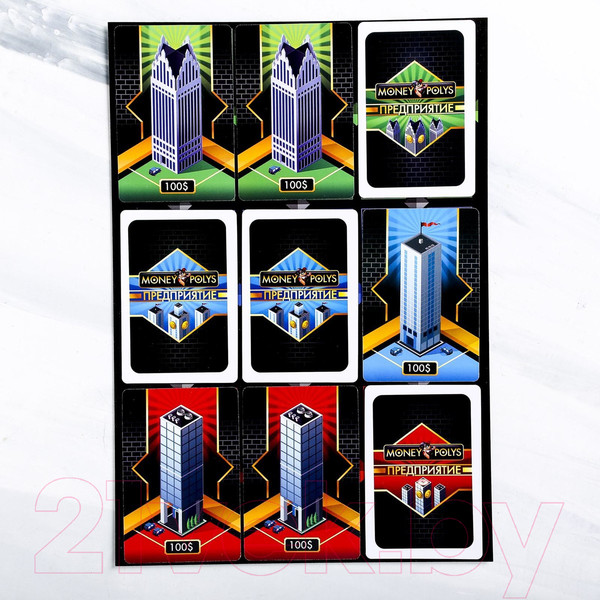 Изображение товара Настольная игра Лас Играс Money Polys Мафия / 2586839