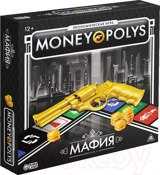 Изображение товара Настольная игра Лас Играс Money Polys Мафия / 2586839