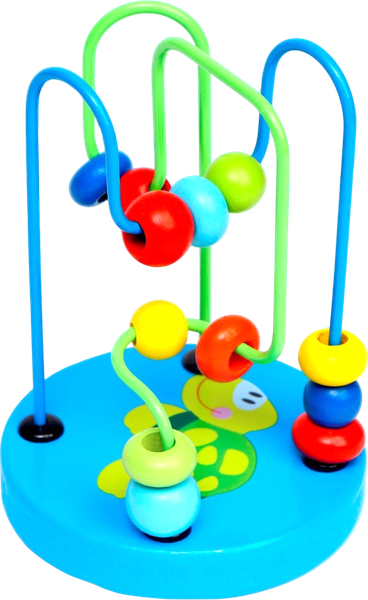 Изображение товара Развивающая игрушка Лесная мастерская Черепашка. Серпантинка-лабиринт с бусинками / 2360097