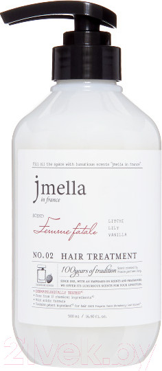Изображение товара Маска для волос Jmella In France Femme Fatale Hair Treatment (500мл)