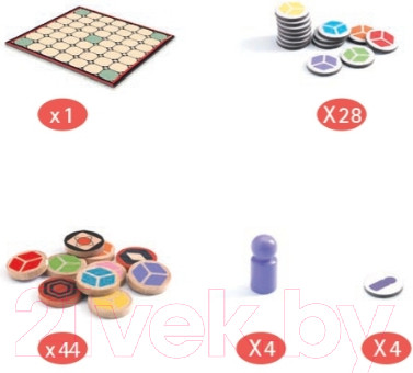 Изображение товара Настольная игра Djeco Твисти / 08404