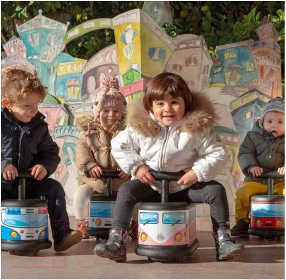 Изображение товара Каталка детская Italtrike Трамвай / 2000PCO990000