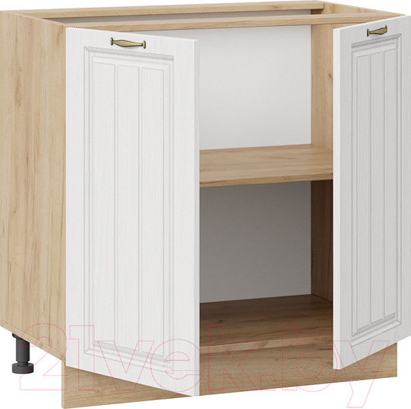 Изображение товара Шкаф-стол кухонный ТриЯ Лина 1Н8 (дуб крафт золотой/белый)