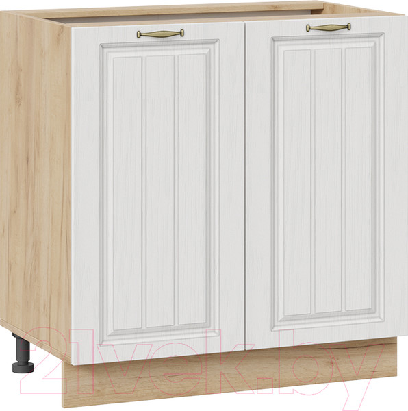 Изображение товара Шкаф-стол кухонный ТриЯ Лина 1Н8 (дуб крафт золотой/белый)