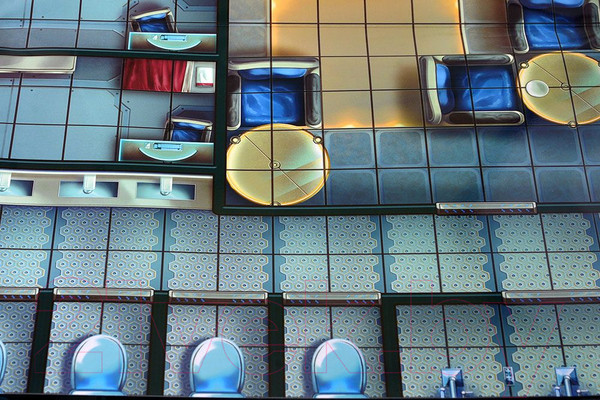 Изображение товара Игровое поле для настольной игры Мир Хобби Starfinder. Гигантский звездолет / 915516