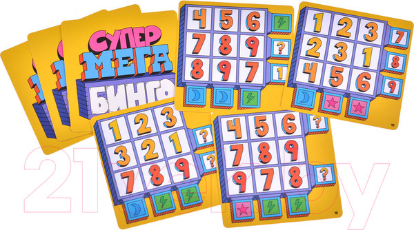 Изображение товара Настольная игра Magellan Супермегабинго / MAG119914